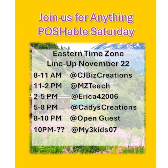 Anything POSHable!  Train Share Show - Saturday Start in the AM EST to Evenings - Picture 4 of 11